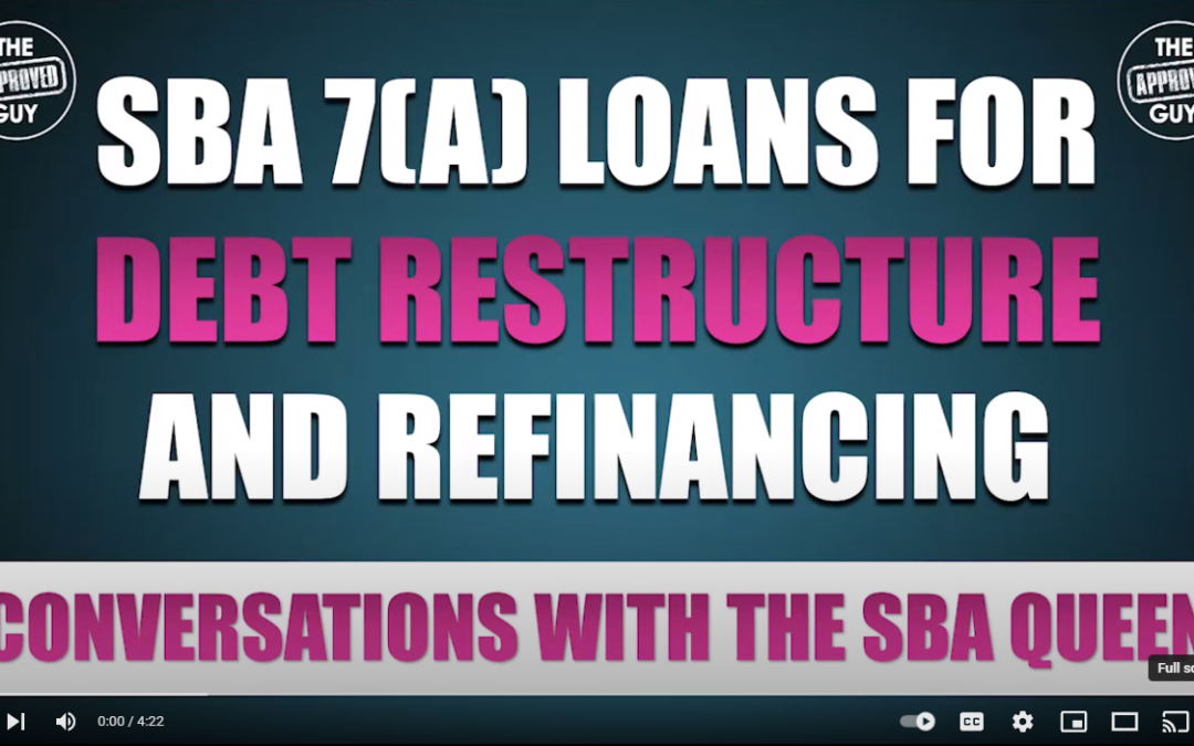 SBA 7(a) Loan 2022 Interview | Debt Restructure and Refinancing