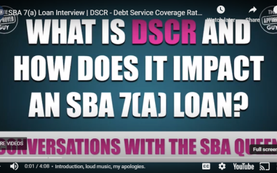 SBA 7(a) Loan Interview | DSCR – Debt Service Coverage Ratio